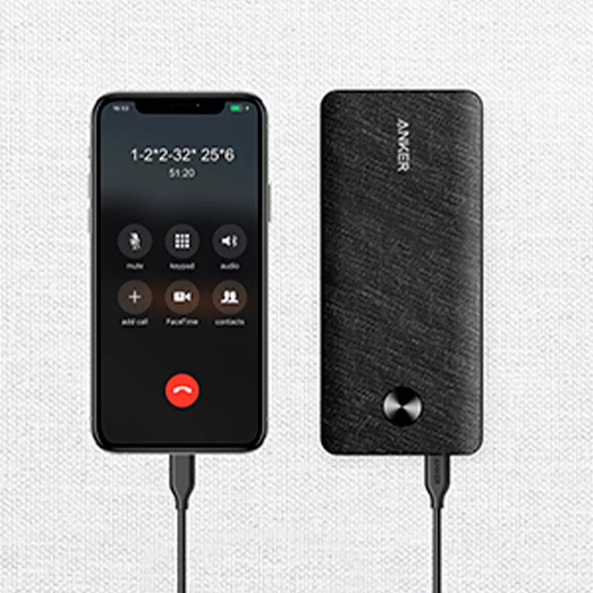 Anker Powercore Metro Slim 10000 mAh Power Bank with Power Delivery - Black