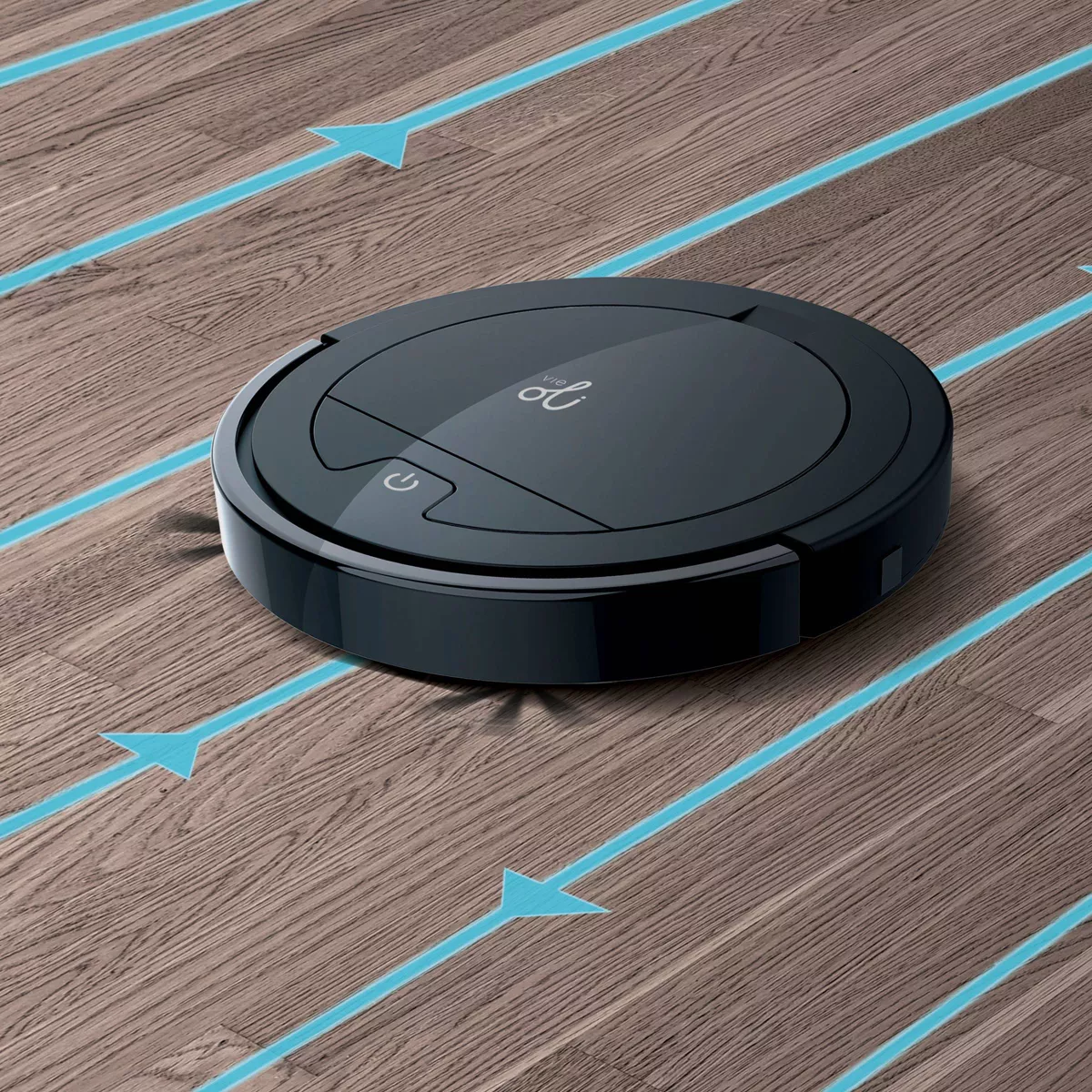 VieOli Robot Vacuum Cleaner with Remote OLIR3003BK - Black