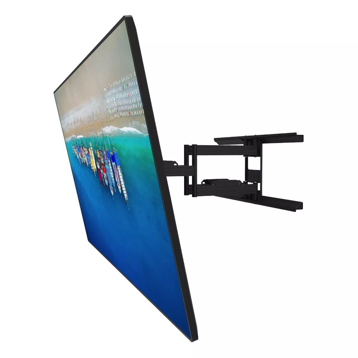 Kanto PDX700G Full Motion Outdoor TV Mount with Galvanized Finish