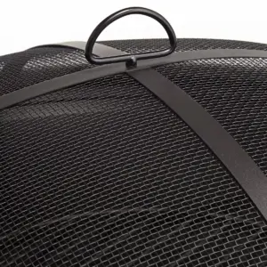 John Timberland Black Outdoor Fire Pit Round 30