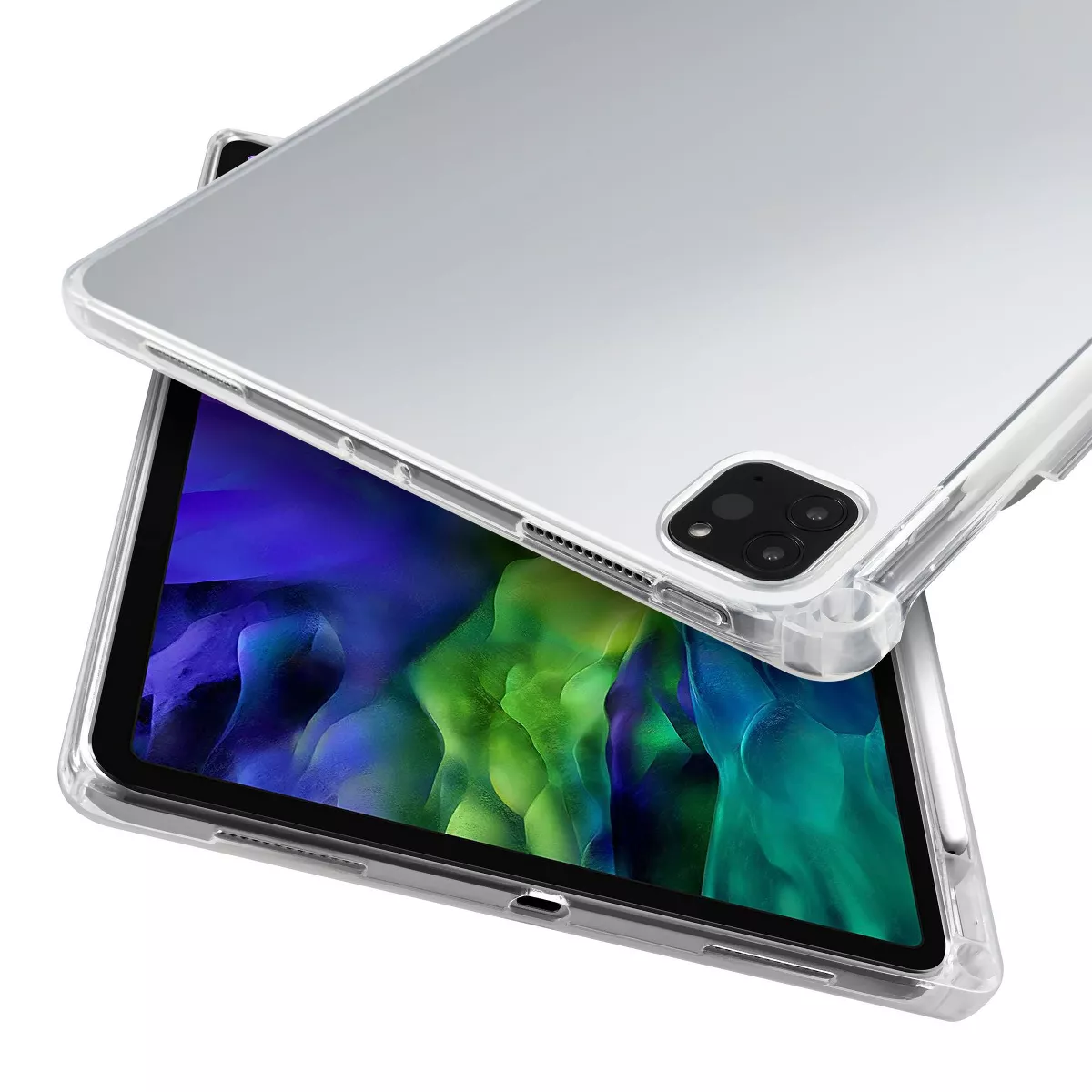 Insten - Soft Transparent TPU Tablet Case For iPad Pro 11