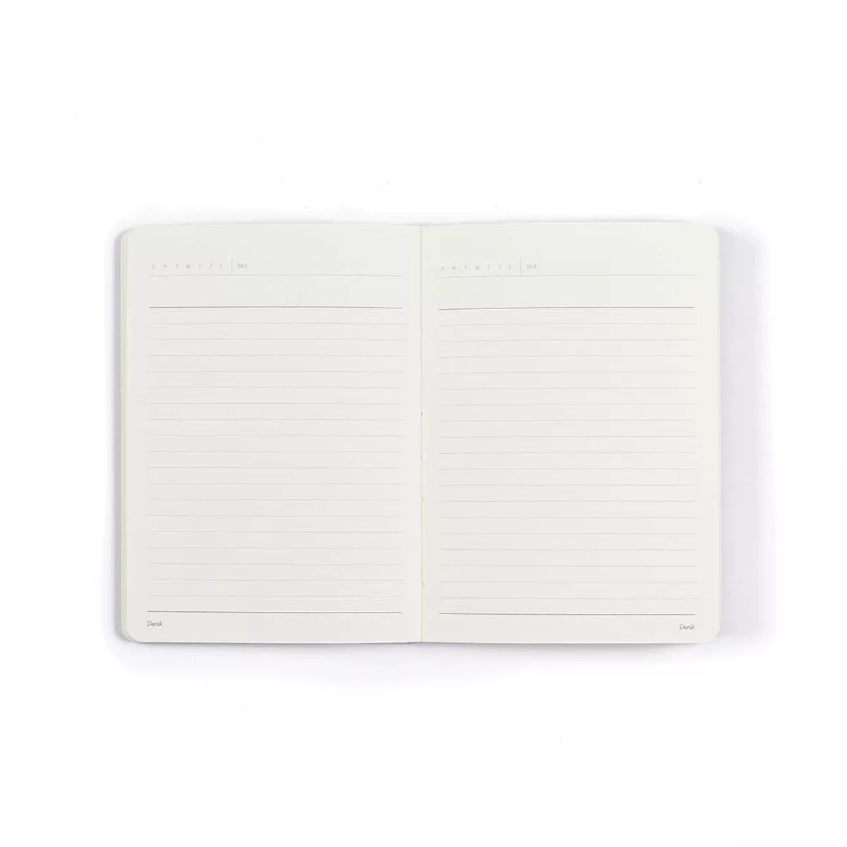 Denik Hardbound Canvas Notebook Up & Atom Lined