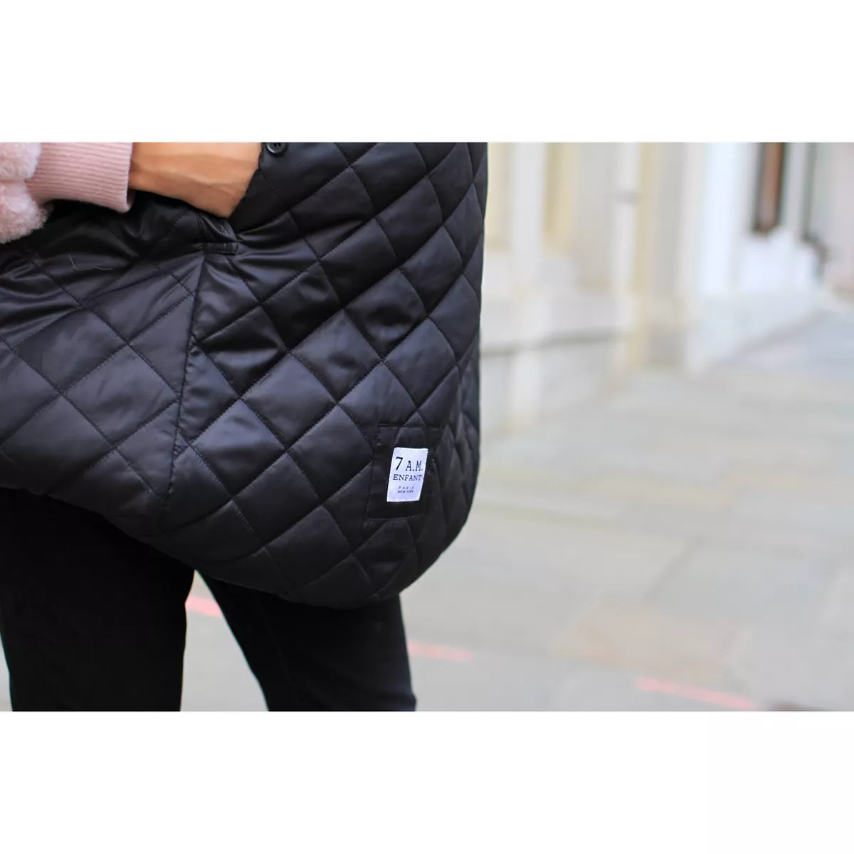 7AM Enfant Carrier Cover - Black