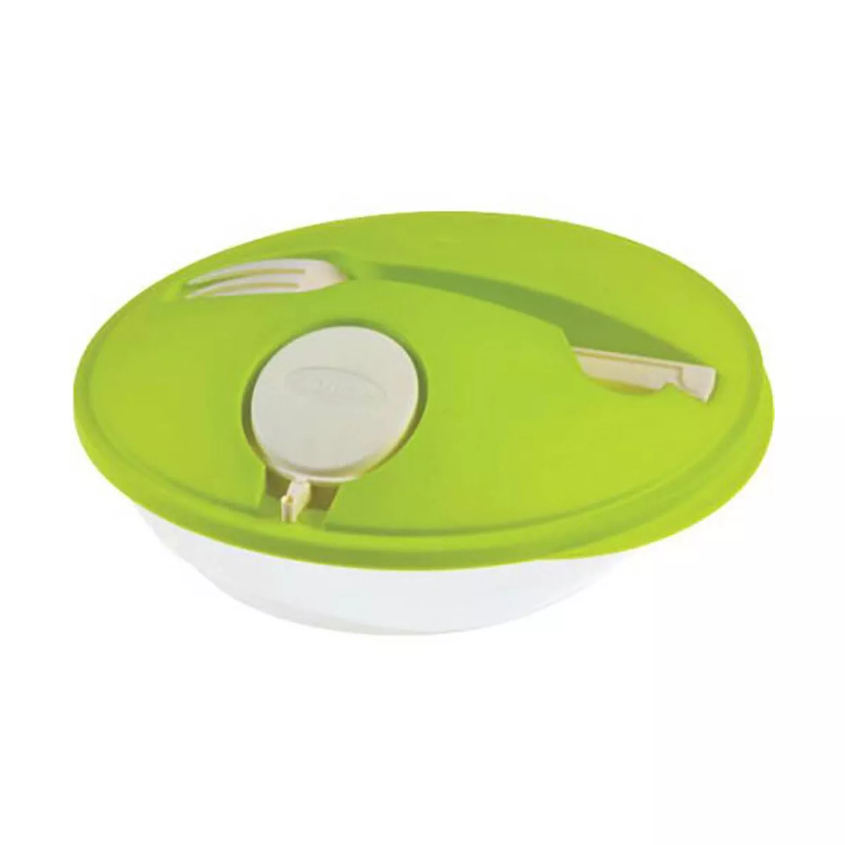 Life Story To-Go Salad Bowls Container w/ Dressing Cup, Lid, & Fork (6 Bowls)