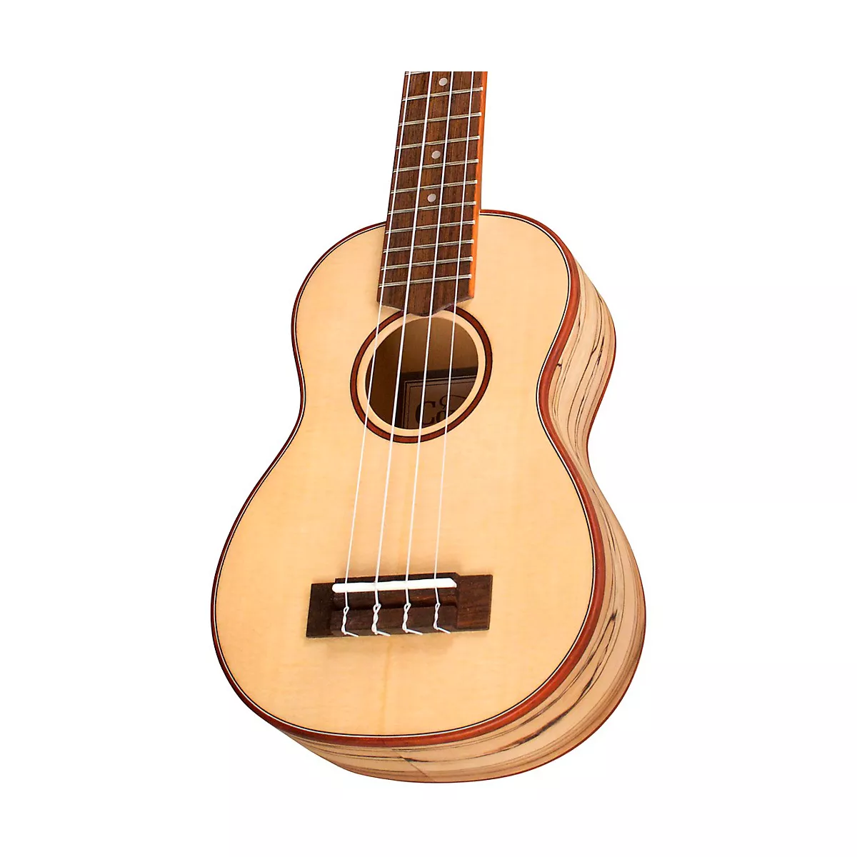 Cordoba 24S Spruce Spalted Maple Soprano Ukulele Natural
