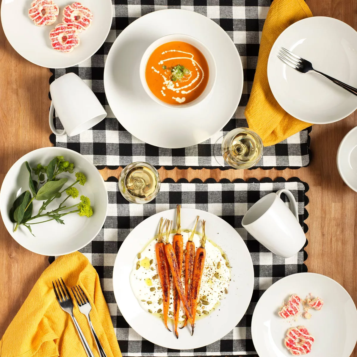 12pc Celeste Dinnerware Set - Tabletops Gallery