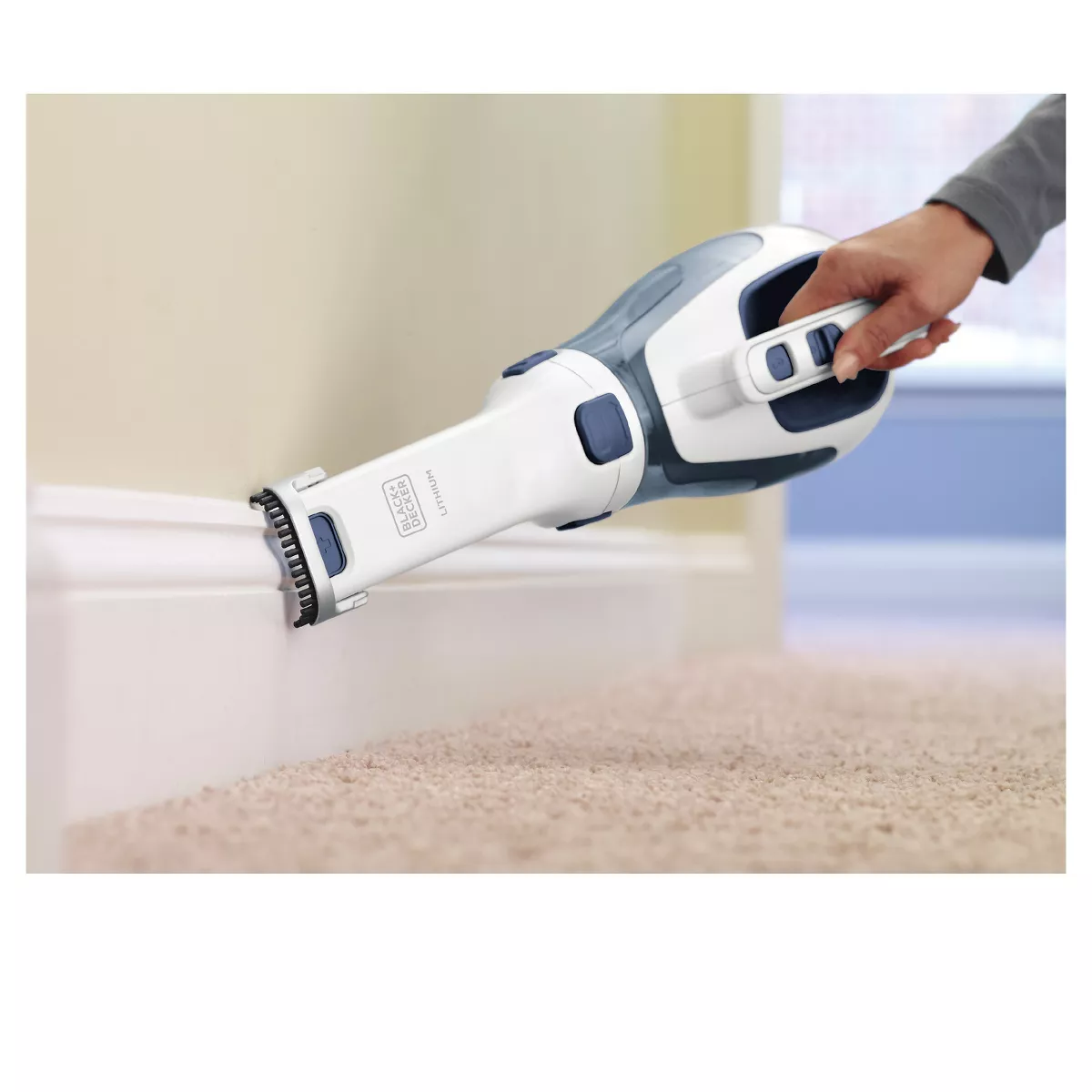 BLACK+DECKER Lithium Handheld Vacuum - Midnight Blue HHVI325JR22