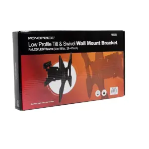 Monoprice Articulating HDTV Wall Mount Bracket (max 66 lbs, 26~47
