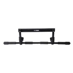 HolaHatha Door Way Pull Up Bar Chin Up Dip Station for Multiuse Doorway Portable Home Fitness Gym Workout to Build Upper Body Strength and Muscle