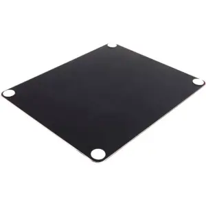 Metal Mouse Pad for Office, Modern Desk Accessories, Aluminum, Blush Pink (8.65 x 7 inches)