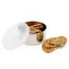 U-Konserve Stainless Steel Food-Storage Container Round 9oz - Clear Plastic Lid