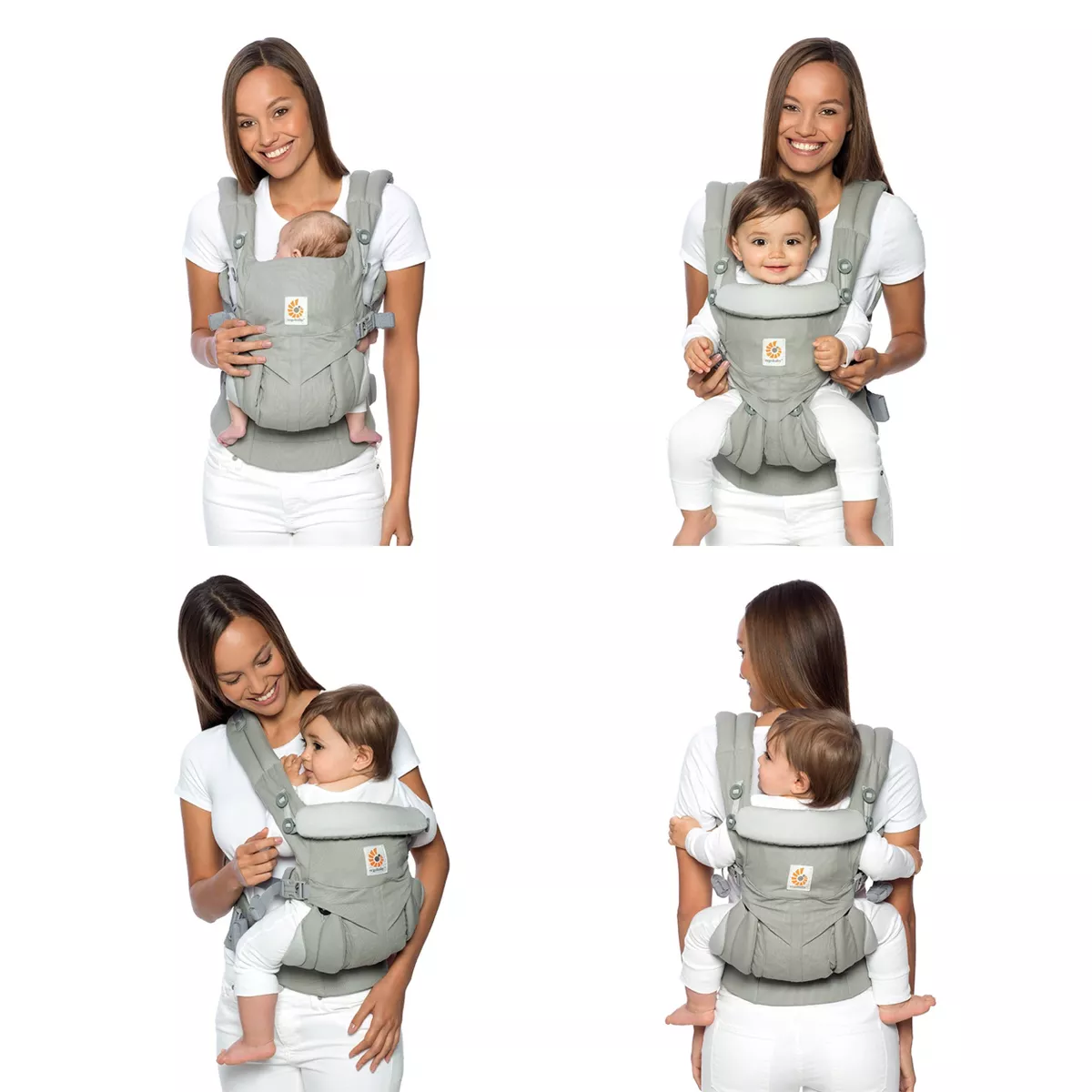 Ergobaby Omni 360 Cool Air Mesh All Carry Positions Baby Carrier - Black