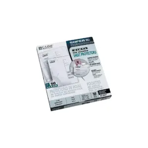 C-Line Super Heavyweight Vinyl Sheet Protector Clear 2