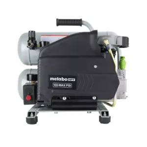 Metabo HPT EC99SM 2 HP 4 Gallon Oil-Lube Twin Stack Air Compressor