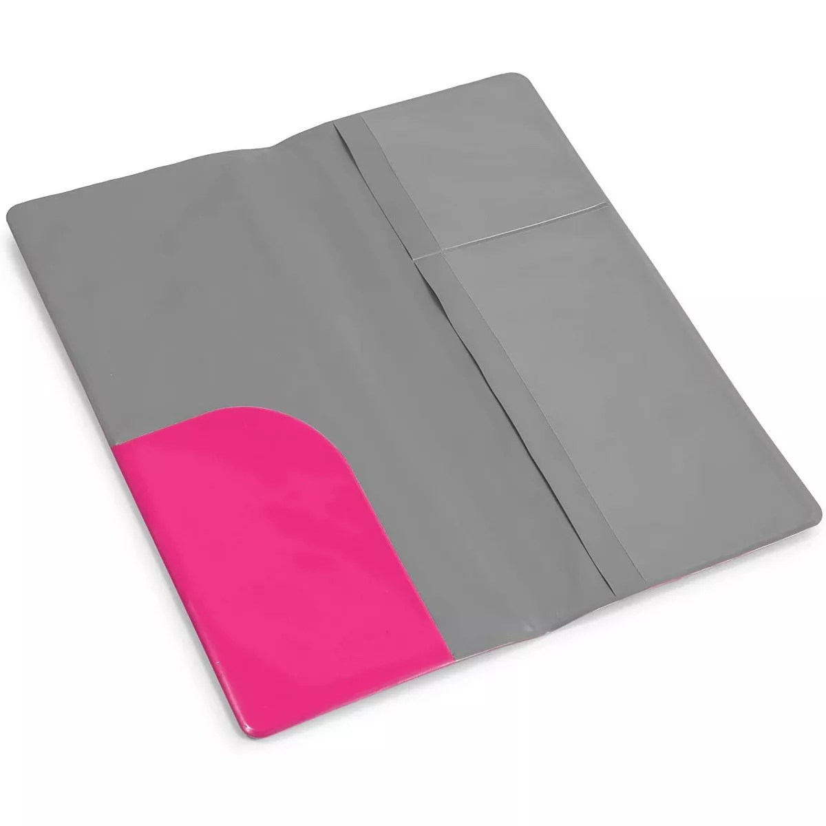Zodaca Hot Pink Passport Holder, Passport Cover Wallet for Women (4 x 8.6 Inches)