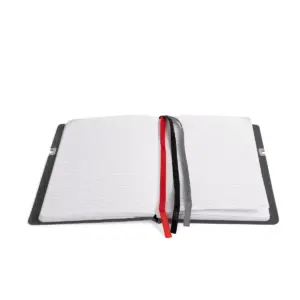 TRU RED Large Mastery with Pocket Journal, Charcoal/Red TR58437
