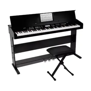 Alesis Virtue 88-Key Digital Piano with Stand and Adjustable Bench