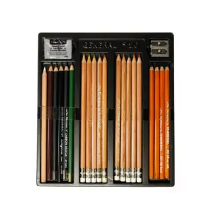 22pc Drawing and Sketching Pencil Kit - General's