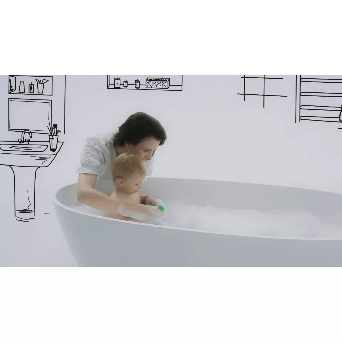 Baby Patent Bubble Buddy Activity Bath Toy