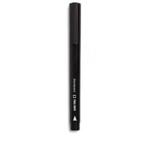 TRU RED Pen Permanent Markers, Fine Tip, Blk, Dozen TR54533