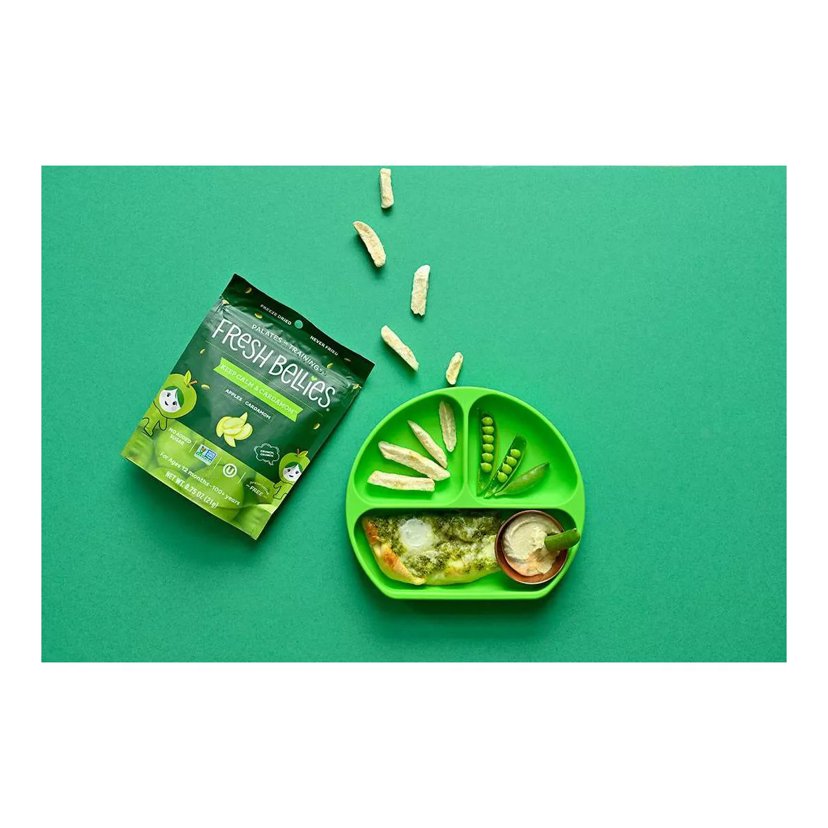 Fresh Bellies Keep Calm & Cardamom Baby Snacks - 0.75oz