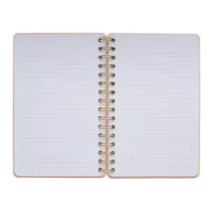 Lined Spiral Journal Hustle Harder - Be Rooted