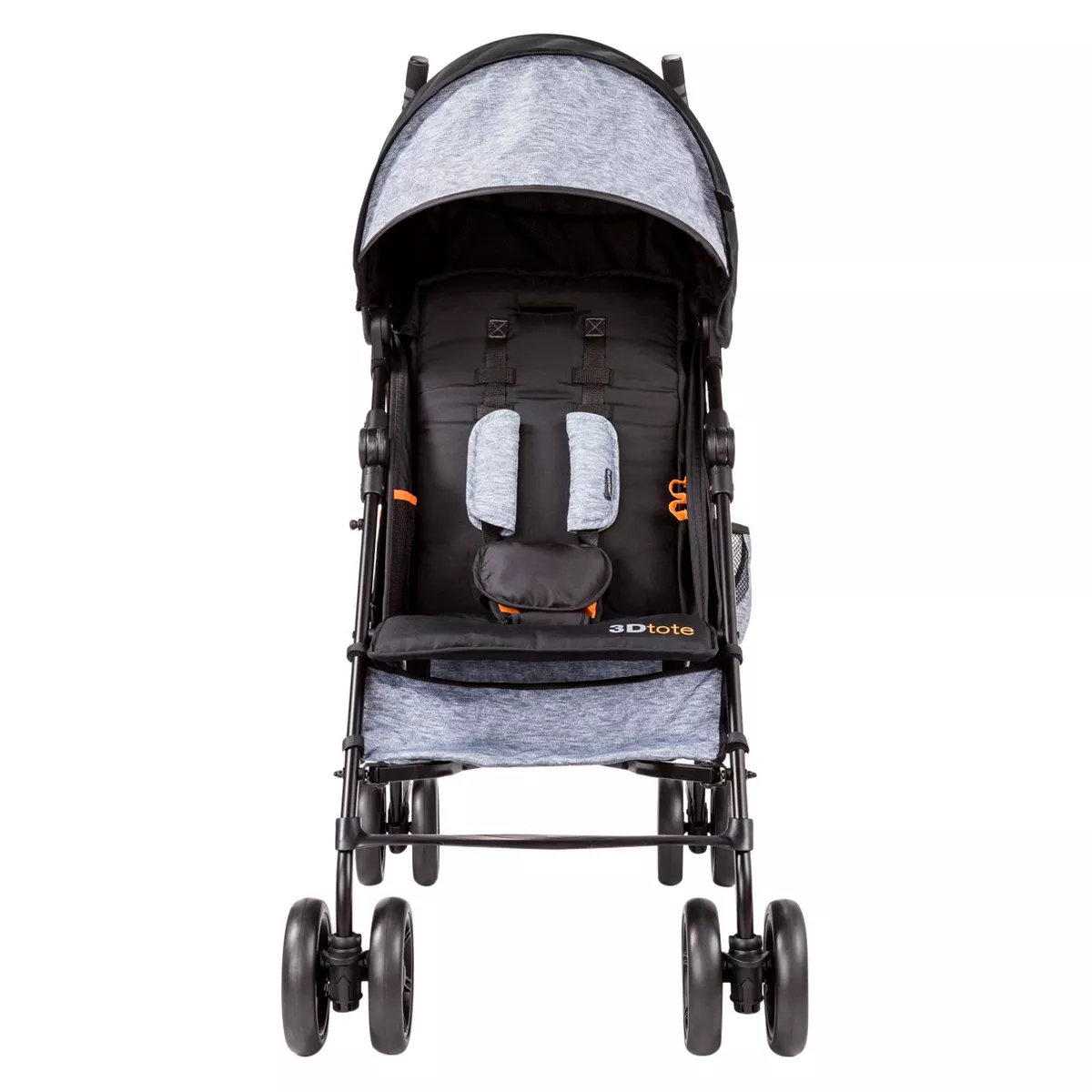 Summer Infant 3Dtote Convenience Stroller (Black/Gray)