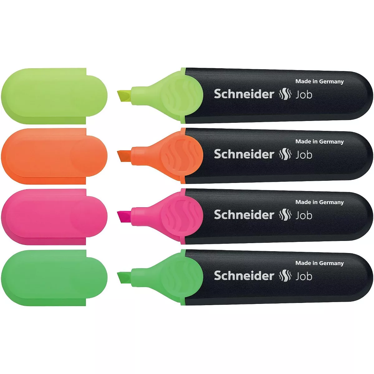 Stride Job Highlighter Chisel Tip 1 To 5mm 4/PK Multi 01500
