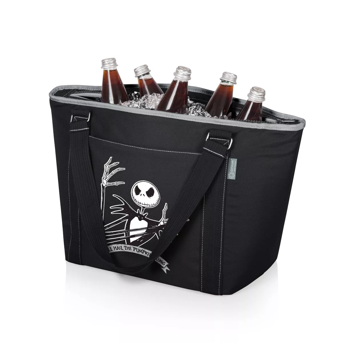 Picnic Time Disney: The Nightmare Before Christmas Topanga 16.68qt Tote Cooler Bag - Black