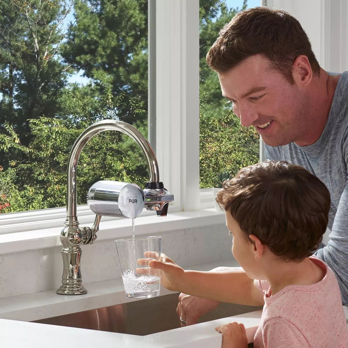 PUR Advanced Faucet Filtration System - Chrome - PFM400HV4