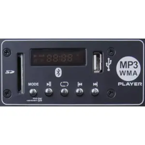 LyxPro SPA-10 10'' Inch Portable Professional PA Speaker, Compact, Lightweight, Loud Amplifier System with Equalizer, Built-in Bluetooth, SD Card Slot, USB, MP3, XLR, 1/4'',3.5mm Input