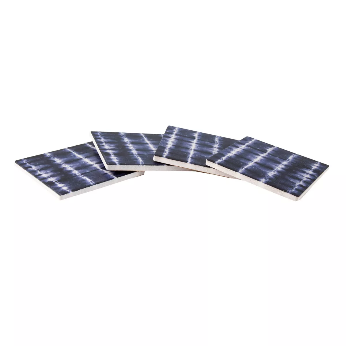 4pk Cork Tie Dye Stripe Coaster Set - Thirstystone