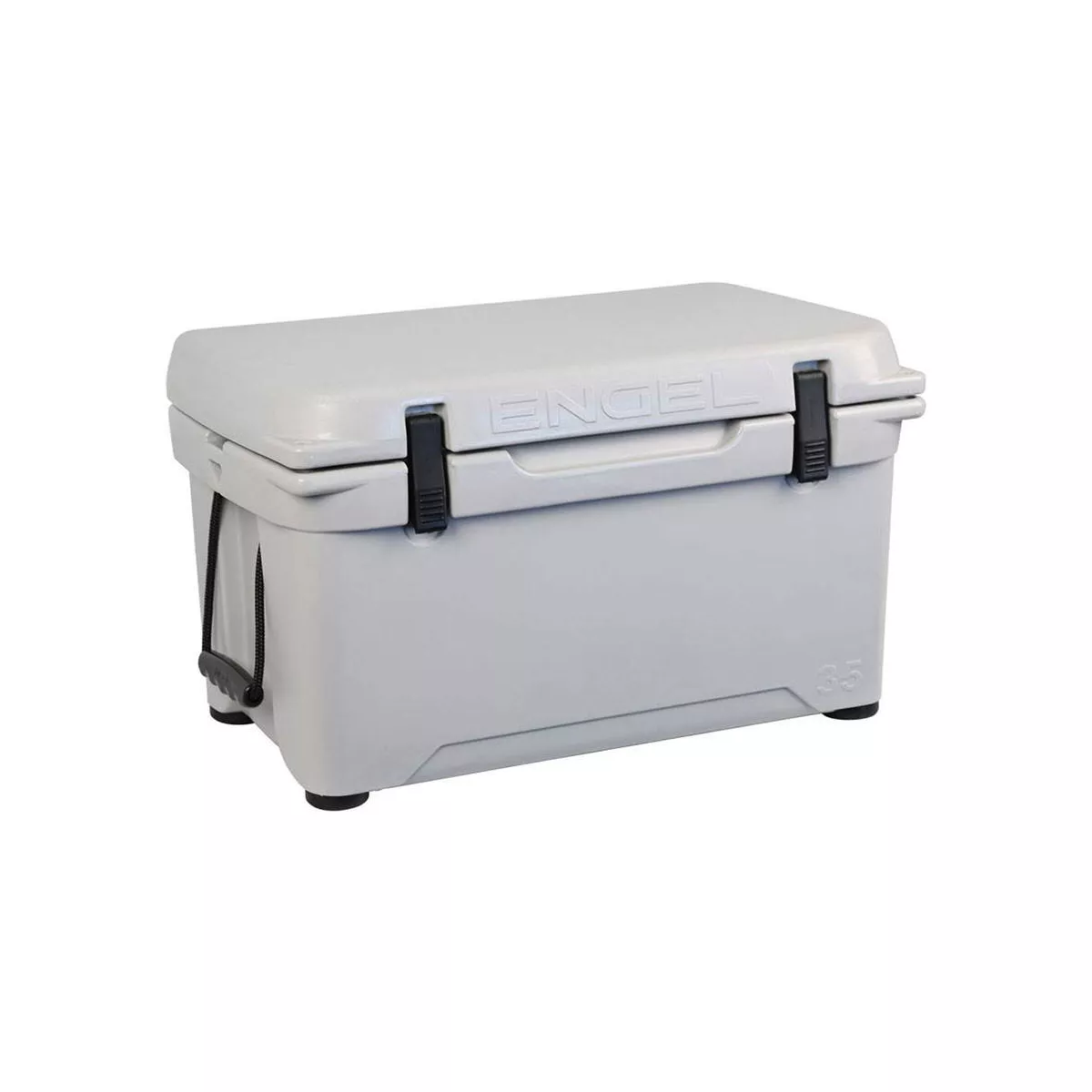 Engel Coolers 35 Quart 42 Can High Performance Roto Molded Ice Cooler, Gray