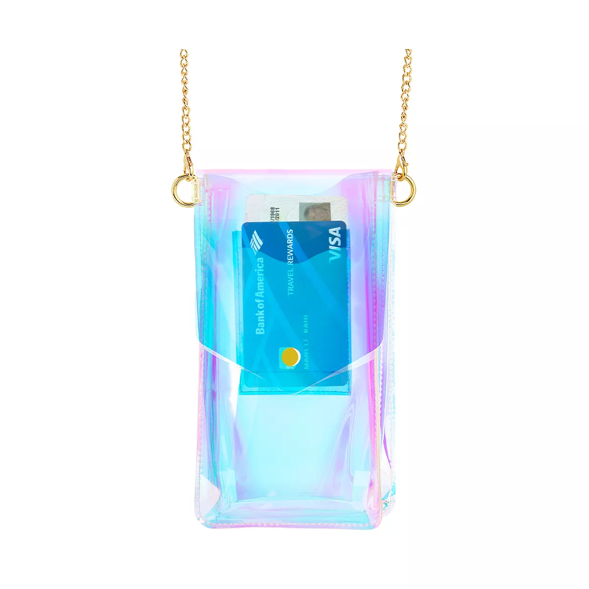 LuMee x Paris Hilton - Universal Crossbody Tech Bag - Holographic by Paris Hilton