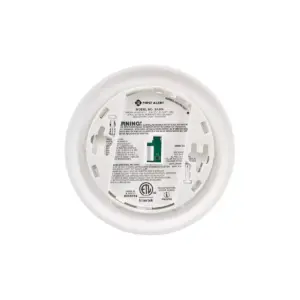 First Alert SA304CN3 Battery Powered Smoke Detector with LED Escape Light