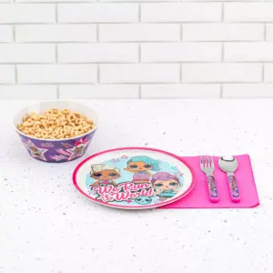 L.O.L. Surprise! 3pc Plastic Dishware Set - Zak Designs