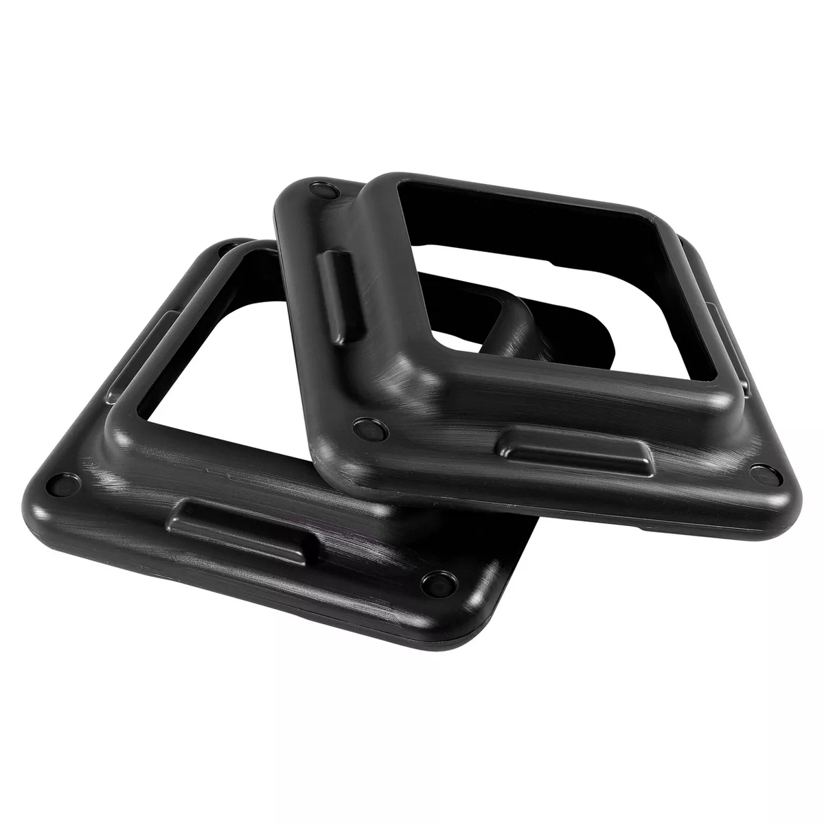 Escalade Sports Original Aerobic Platform Step Deck with Nonslip Comfort Cushion - Black