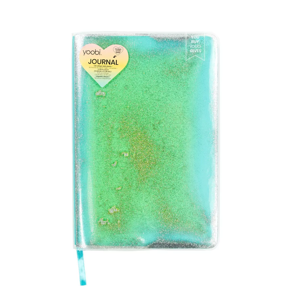 Yoobi™ College Ruled Journal 8