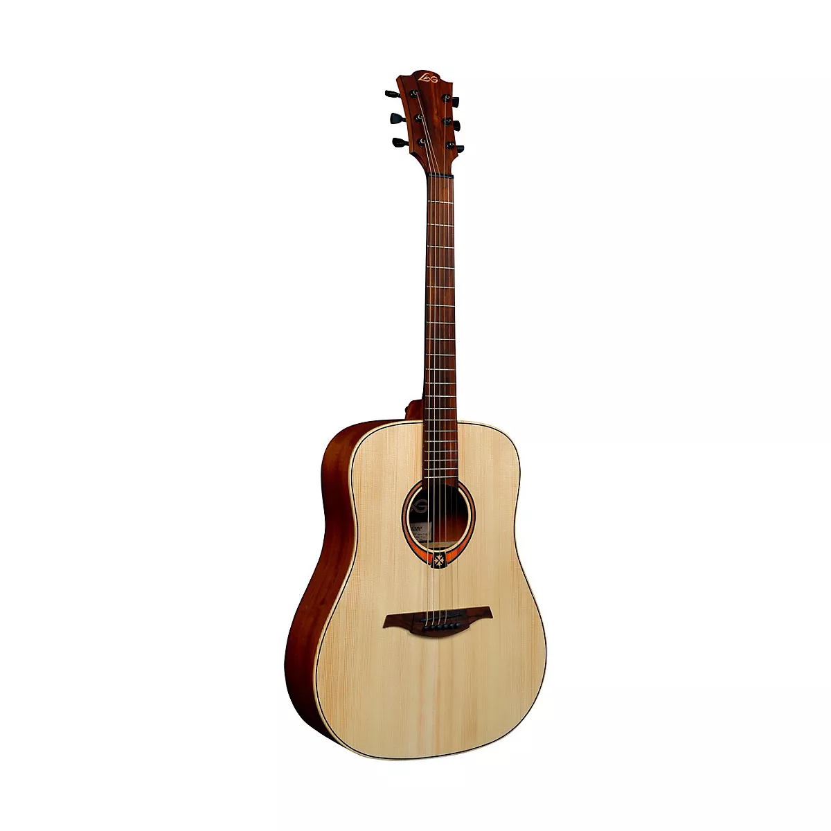 Lag Guitars Tramontane T70D Dreadnought Acoustic Guitar Satin Natural