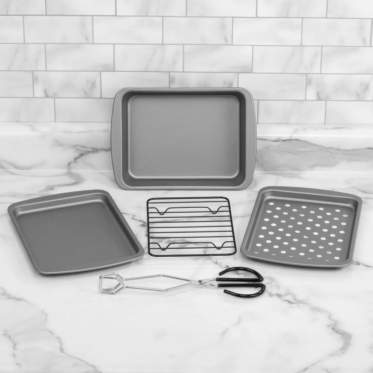 OvenStuff 5pc Non Stick Toaster Oven Set