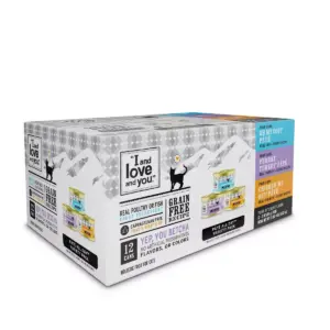 I and Love and You Pate All Day Wet Cat Food Variety Pack - 3oz/12ct