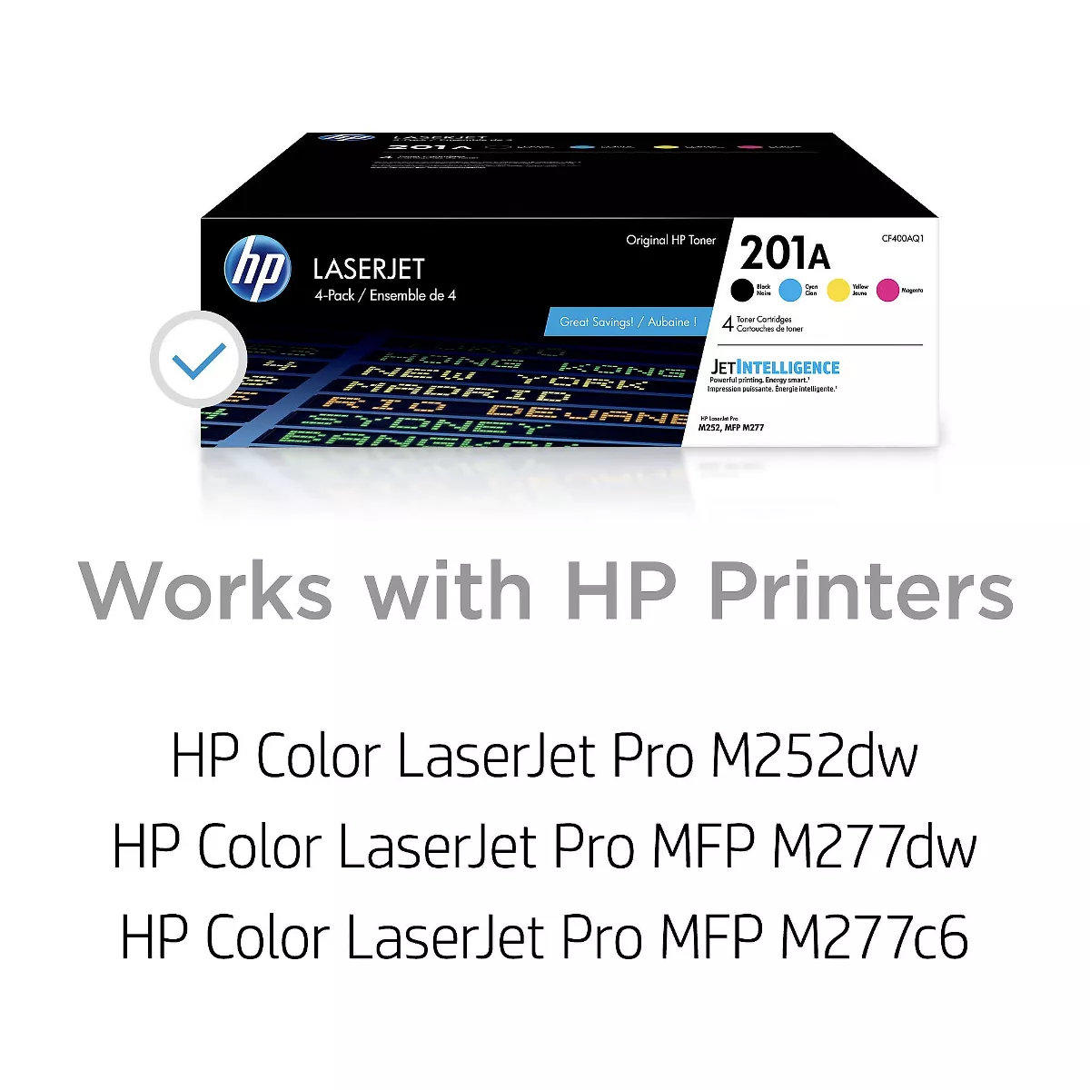 HP Inc. HP 201A (CF400AQ1)Orig Black/Cyan/Mag/Yel Orig LaserJet Cartridges