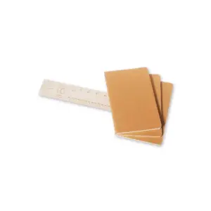 Moleskine Cahier Journals, No Rule, 3pk, 240 sheets Total, 5.25