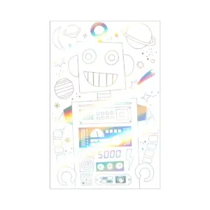Meri Meri - Space Coloring Posters (US) - planners, notebooks and journals - 1ct