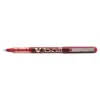 Pilot VBall Liquid Ink Roller Ball Stick Pen Red Ink .7mm Dozen 35114