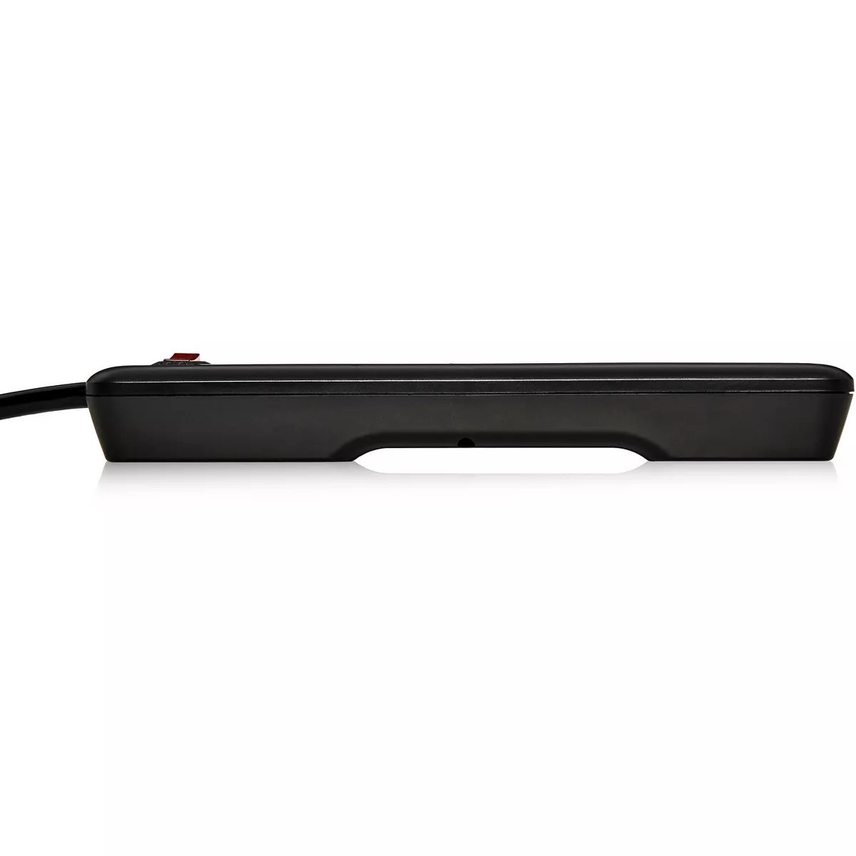 V7 6-Outlet Home/Office Surge Protector, 900 Joules - Black - 900 J - 120 V AC Input