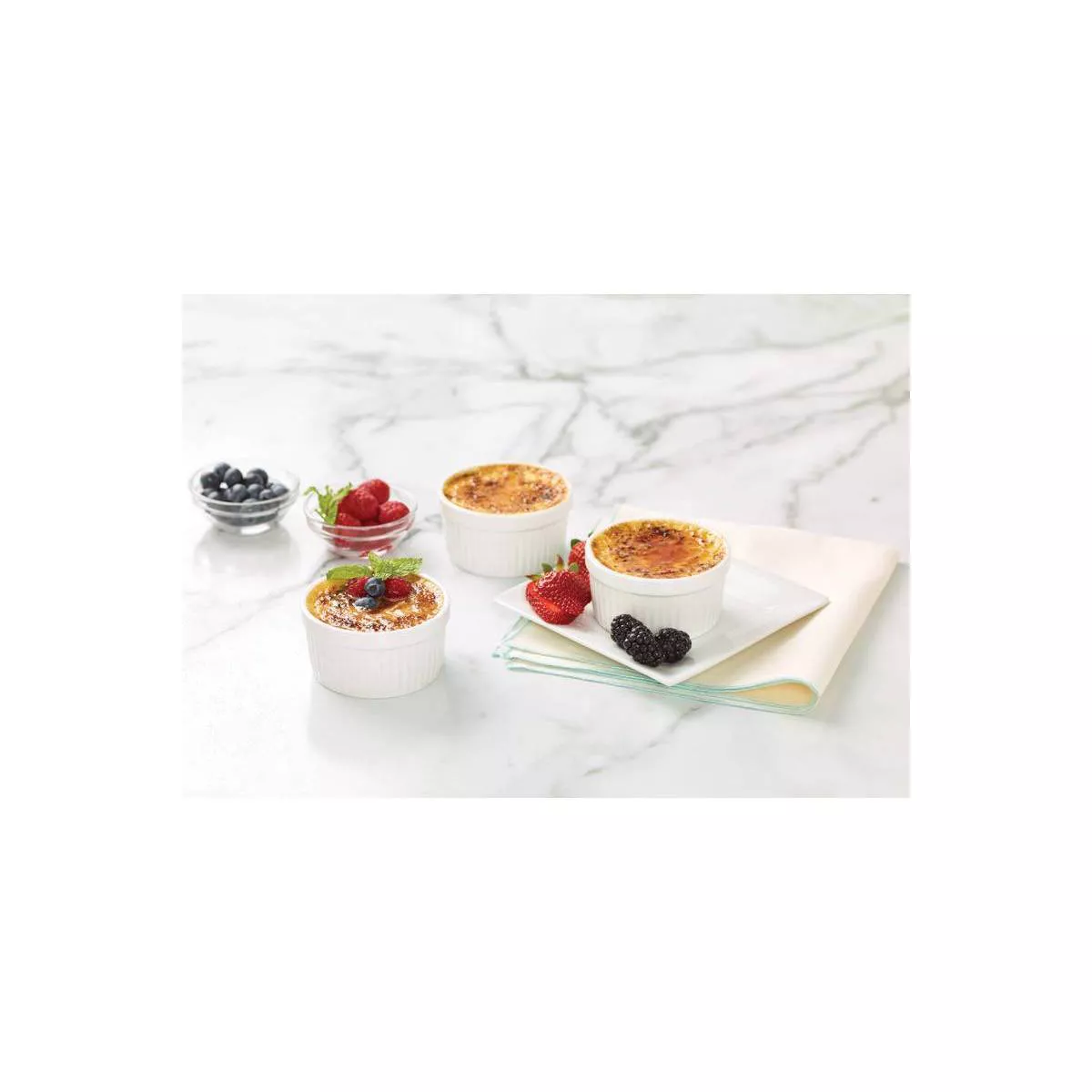 Chicago Metallic 6pc Creme Brulee Set