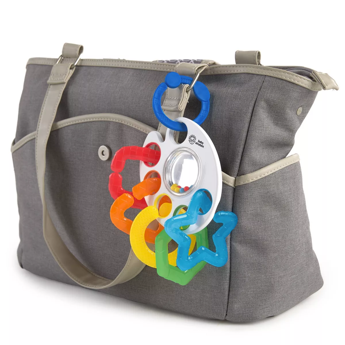 Baby Einstein Shake, Rattle & Soothe Teether Link Toy