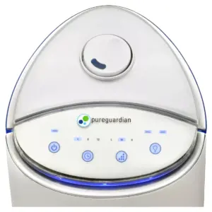 Pureguardian 100hrs 1.5gal Ultrasonic Cool Mist Tower Humidifier H3200WAR With Aromatherapy