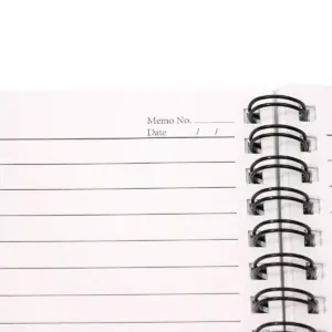 4 Pack Spiral Bound Weatherproof College Ruled Notepads Notebooks Memo Pad Books Lined Paper, 4 x 6 Inches, 50 Sheets Per Book